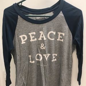 Spiritual Gangster Peace and Love Top Medium